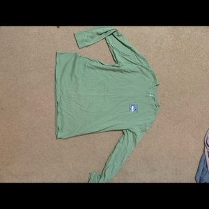 pale green southern tide long sleeve t-shirt